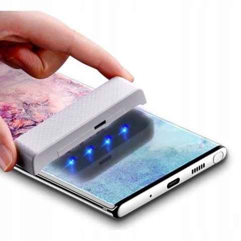 SZKŁO HARTOWANE UV 9H SAMSUNG S9 PLUS G965 + LAMPA SZKŁO HARTOWANE UV 9H SAMSUNG S9 PLUS G965 + LAMPA