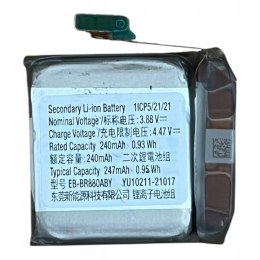 BATERIA SAMSUNG WATCH 4 40mm R860 R865 WATCH 4 42mm R880 R885 ORYGINALNA
