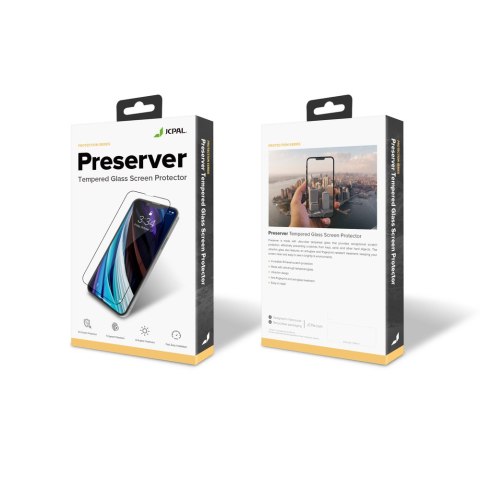 Szkło JCPAL Preserver Full Cover Apple iPhone 16 Pro